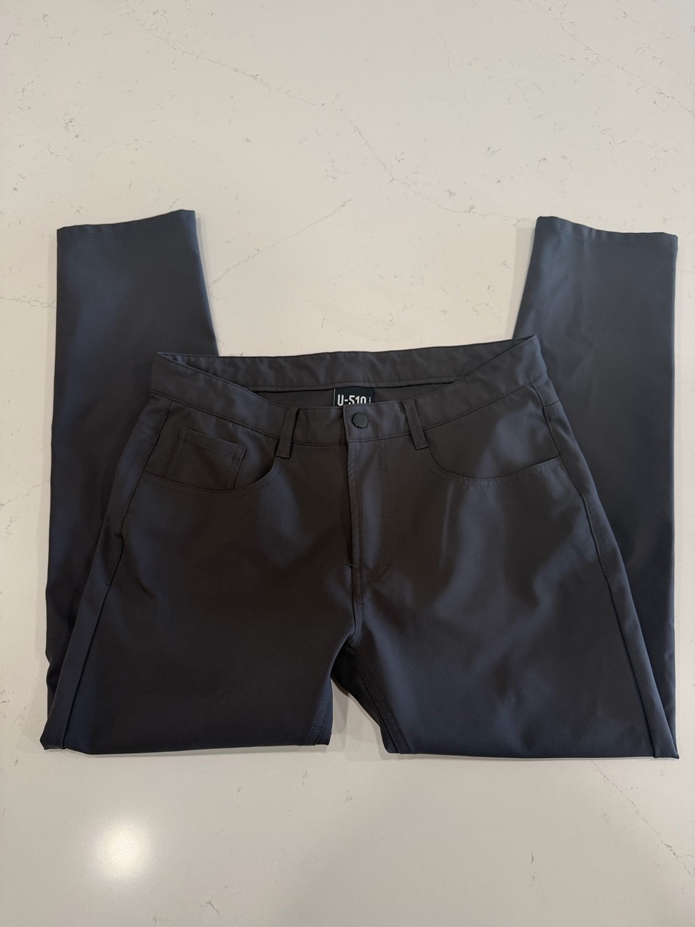 Under 510 Men’s Charcoal Jon 5 Pocket Performance  Pants